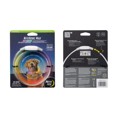 NITEHOWL RECHARGEABLE LED SAFETY NECKLACE - NITEHOWL RECHARGEABLE LED SAFETY NECKLACE
