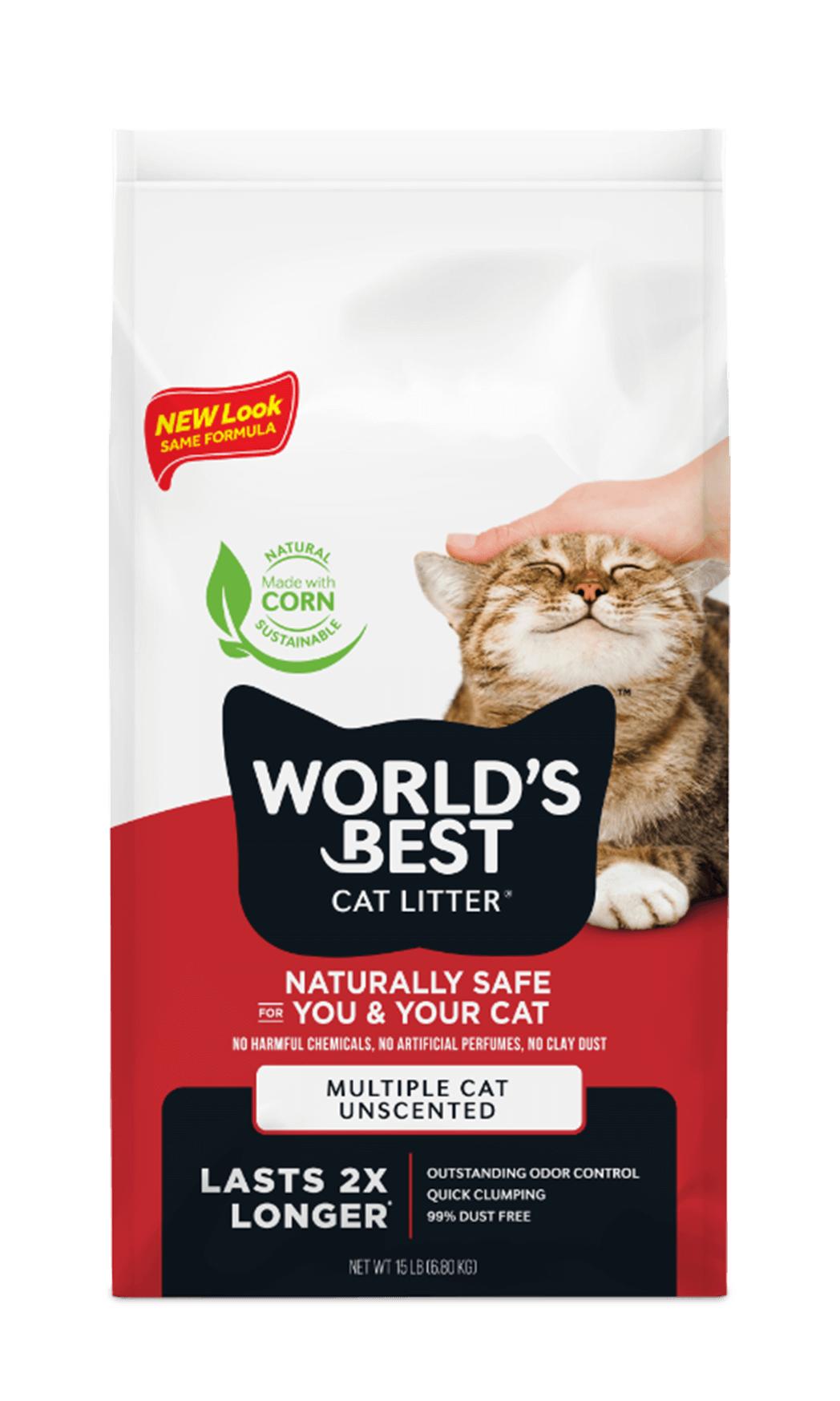 MULTIPLE UNSCENTED CLUMPING FORMULA LITTER - MULTIPLE UNSCENTED CLUMPING FORMULA LITTER