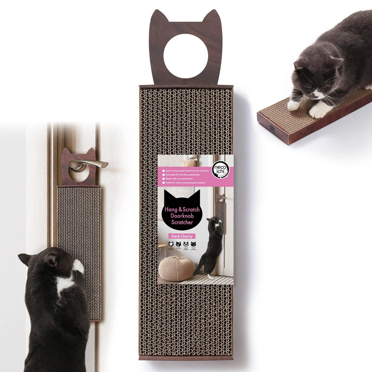 HANG AND SCRATCH DOOR KNOB SCRATCHER - HANG AND SCRATCH DOOR KNOB SCRATCHER