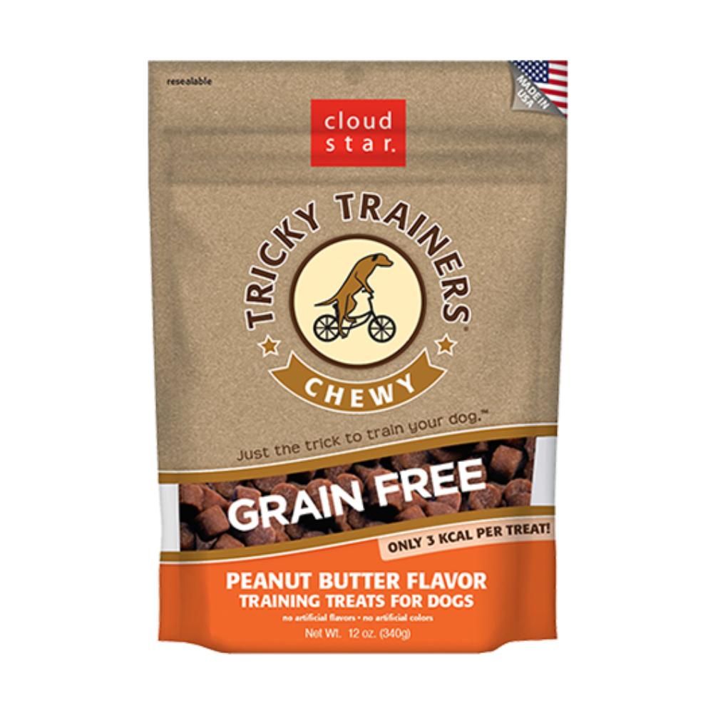 CHEWY TRICKY TRAINERS GRAIN FREE - PEANUT BUTTER - CHEWY TRICKY TRAINERS GRAIN FREE - PEANUT BUTTER