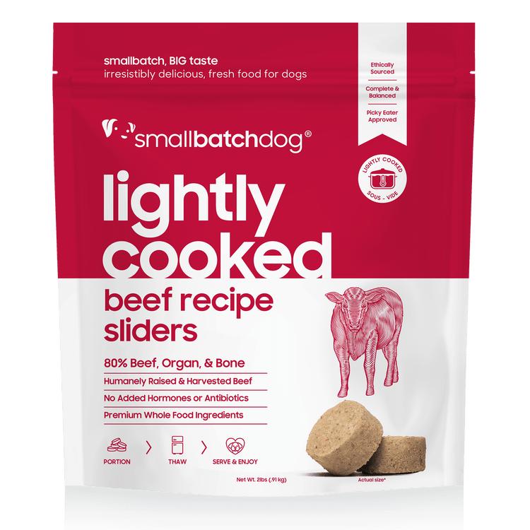 LIGHTLY COOKED BEEF SLIDERS - LIGHTLY COOKED BEEF SLIDERS