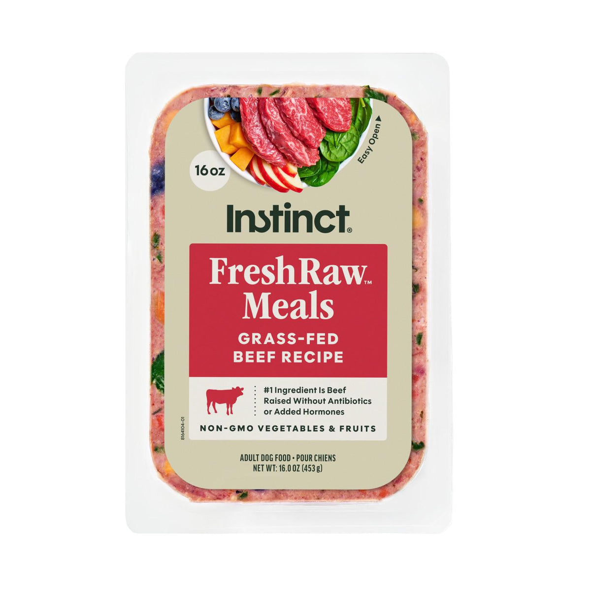 FRESHRAW MEALS GRASS FED BEEF - FRESHRAW MEALS GRASS FED BEEF