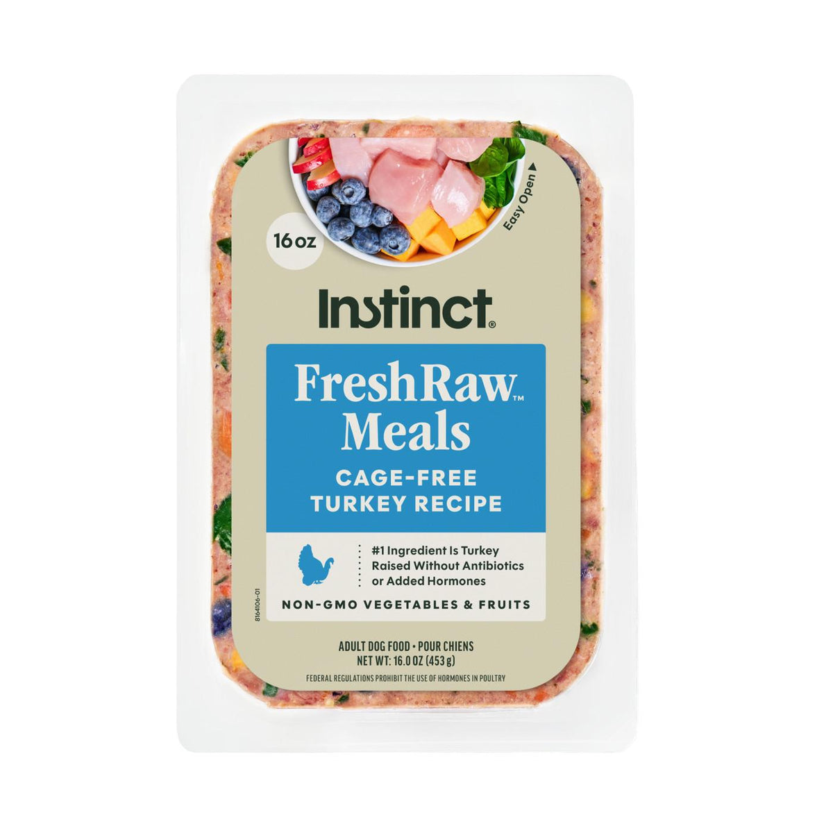 FRESHRAW MEALS CAGE FREE TURKEY - FRESHRAW MEALS CAGE FREE TURKEY