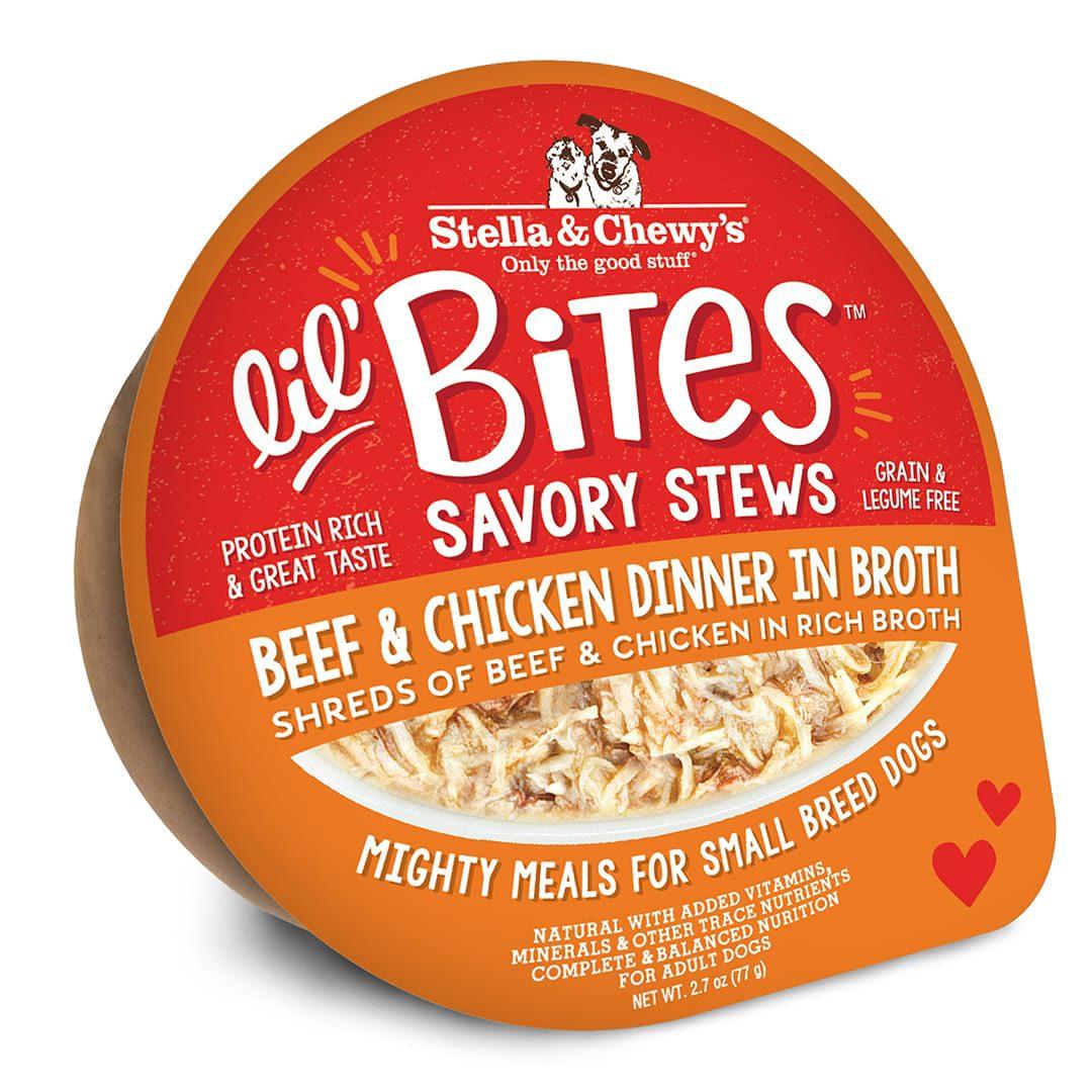 LIL BITES STEWS BEEF AND CHICKEN - LIL BITES STEWS BEEF AND CHICKEN