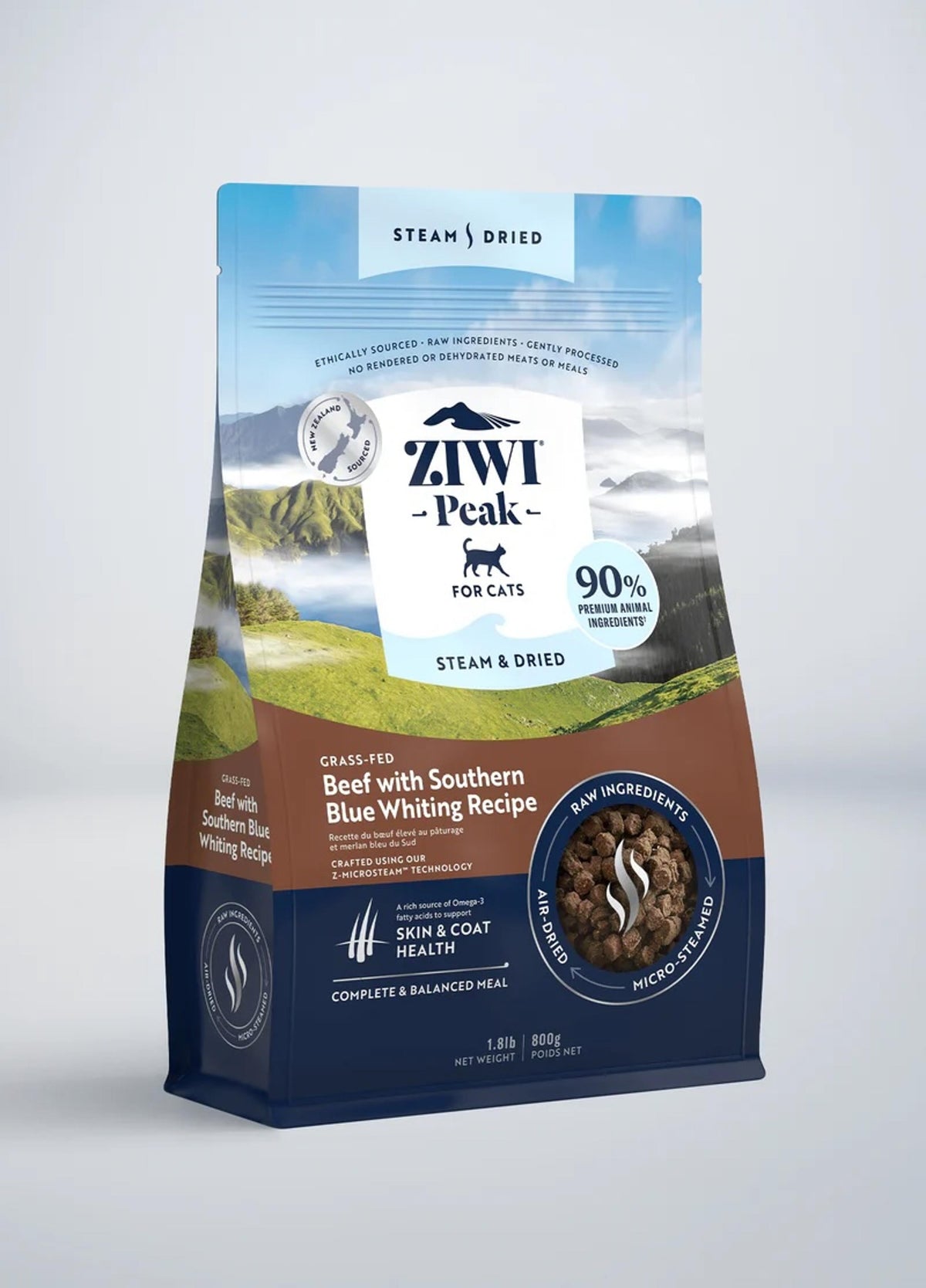 STEAM DRIED BEEF WITH BLUE WHITING - STEAM DRIED BEEF WITH BLUE WHITING