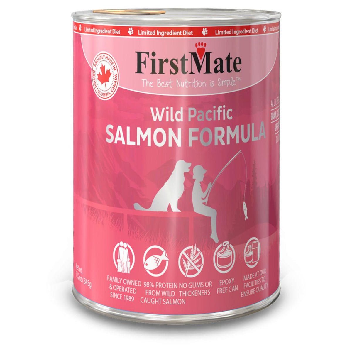 FirstMate Limited Ingredient – Wild Salmon Formula for Dogs - LIMITED INGREDIENT WILD SALMON