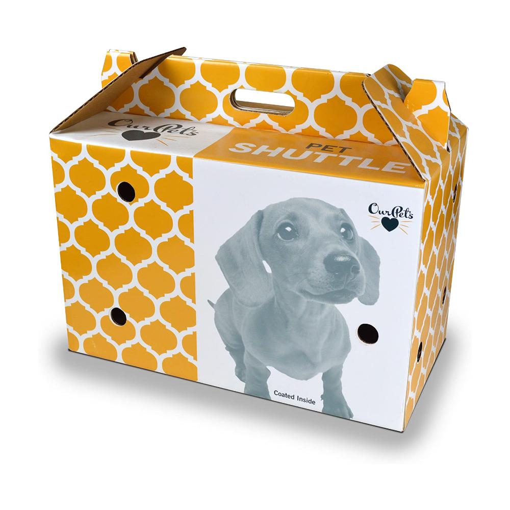 PET SHUTTLE CARDBOARD CARRIER - PET SHUTTLE CARDBOARD CARRIER