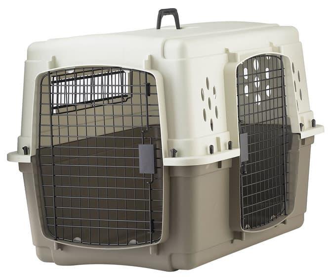 PET LODGE DOUBLE DOOR CRATE - PET LODGE DOUBLE DOOR CRATE