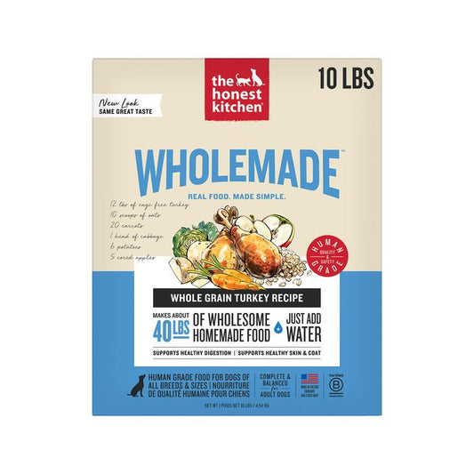 Honest Kitchen Wholemade Whole Grain Turkey - WHOLE GRAIN TURKEY