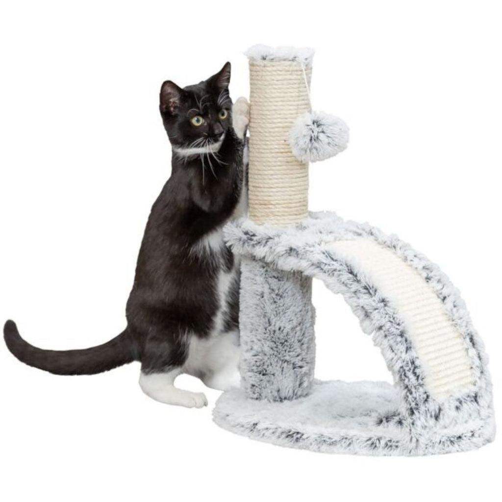 WINNIE SCRATCHING POST WITH MASSAGE BRUSH - WINNIE SCRATCHING POST WITH MASSAGE BRUSH