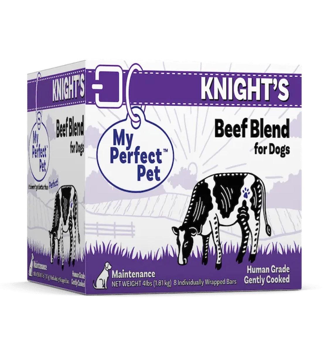 MY PERFECT PET RAW KNIGHTS BEEF VEG - BEEF VEG / 4 LB