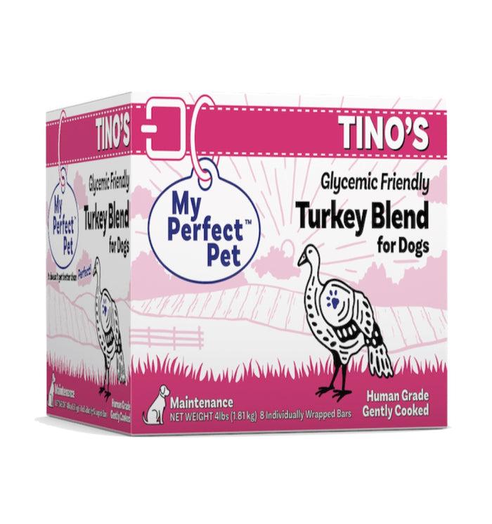 MY PERFECT PET GRAIN FREE TINOS GLYCEMIC FRIENDLY TURKEY - TURKEY / 4 LB
