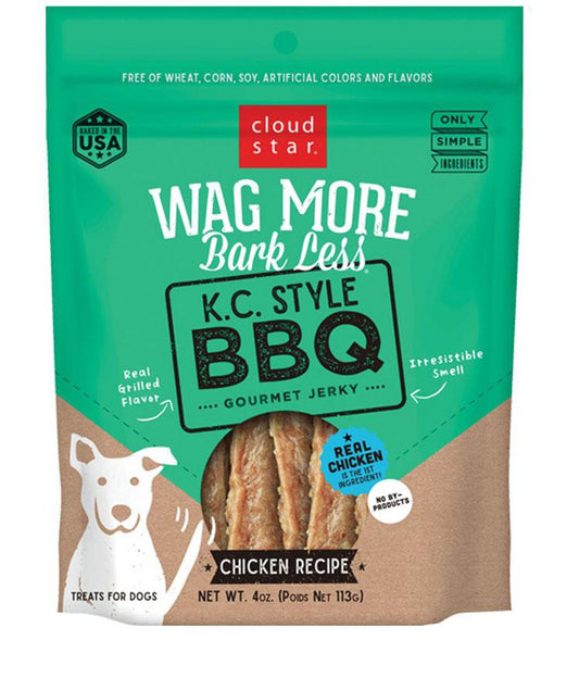 WAG MORE BBQ - CHICKEN JERKY - WAG MORE BBQ - CHICKEN JERKY