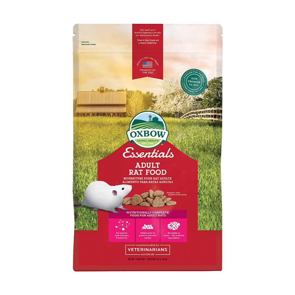 ADULT RAT FOOD - OXBOW ANIMAL HEALTH Adult Rat Food, 3 LB / 3 LB