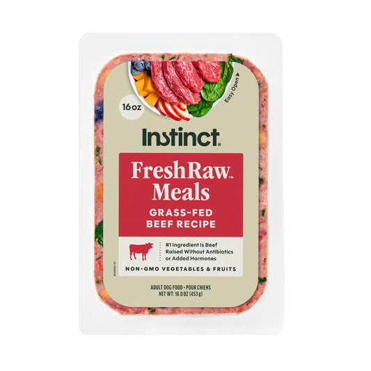 FRESHRAW MEALS GRASS FED BEEF - FRESHRAW MEALS GRASS FED BEEF