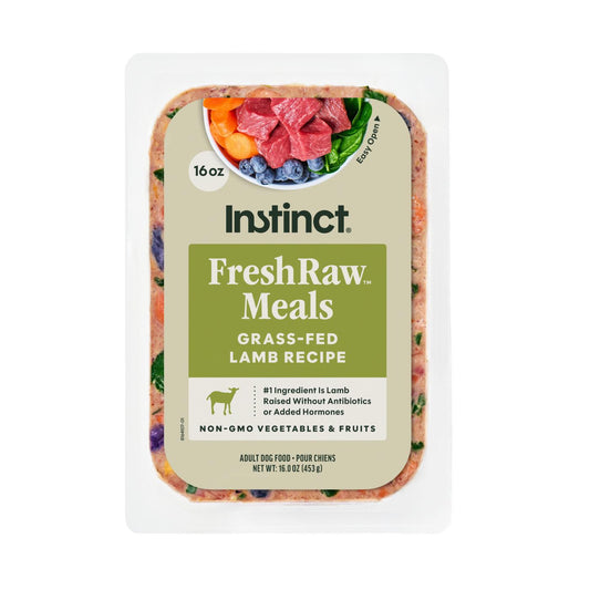 FRESHRAW MEALS GRASS FED LAMB - FRESHRAW MEALS GRASS FED LAMB