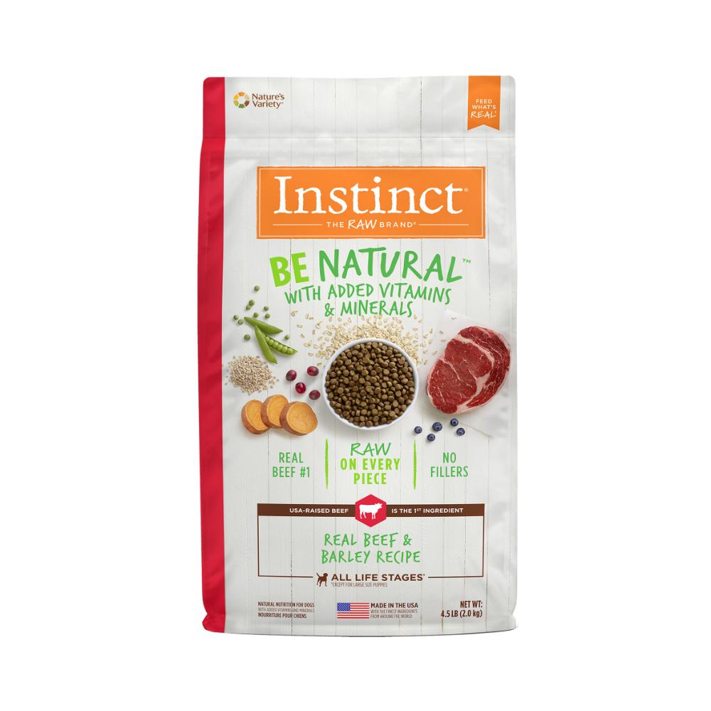 BE NATURAL REAL BEEF AND BARLEY - BE NATURAL REAL BEEF AND BARLEY