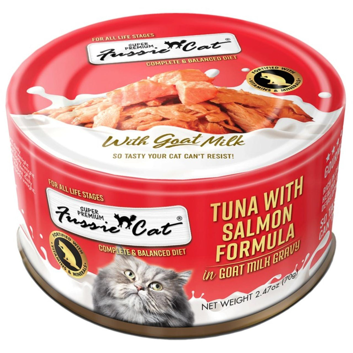 TUNA WITH SALMON IN GOAT MILK - TUNA WITH SALMON IN GOAT MILK