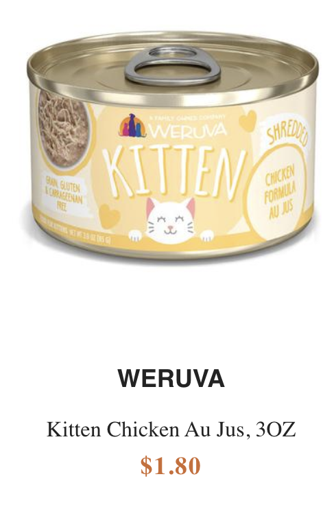 Weruva Kitten Chicken Au Jus
