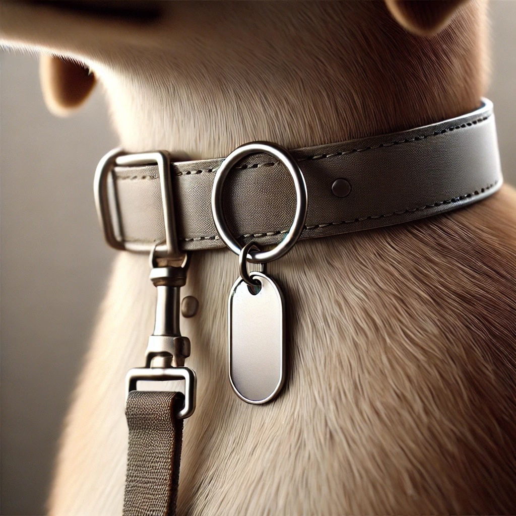 Leash & Collar with ID tag
