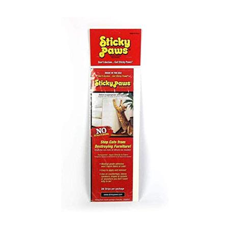 PIONEER PET Sticky Paws Furniture Strips, SM/24PK