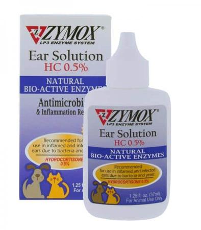 ZYMOX Ear Solution Antimicrobial, 1.25OZ