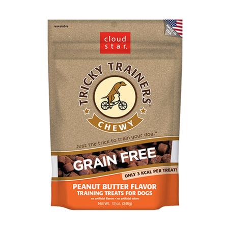 Chewy Tricky Trainers Grain Free Peanut Butter, 5OZ