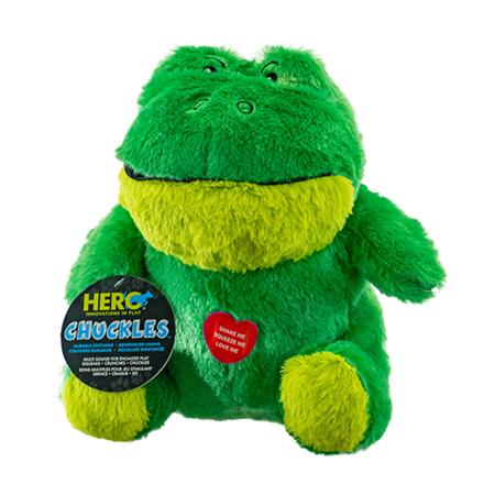 HERO Dog Chuckles 2.0, LG, Frog