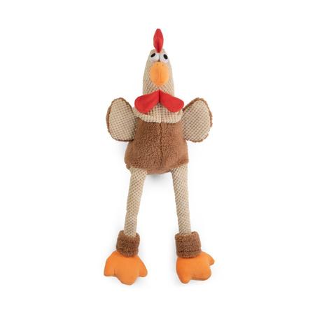 Checkers Skinny Brown Rooster, LG