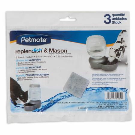 PETMATE Replacement Filters, 3PK