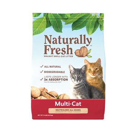 Naturally Fresh Walnut, 14LB, Multicat