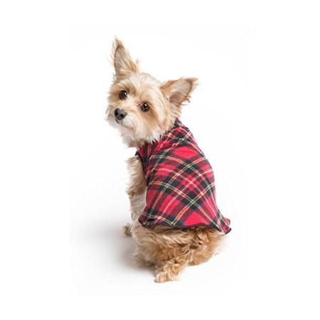 Fleece, 6, Red Plaid