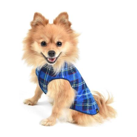 Fleece, 14, Blue Plaid