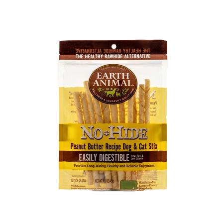 No Hide Peanut Butter Chew Stix, 10PK