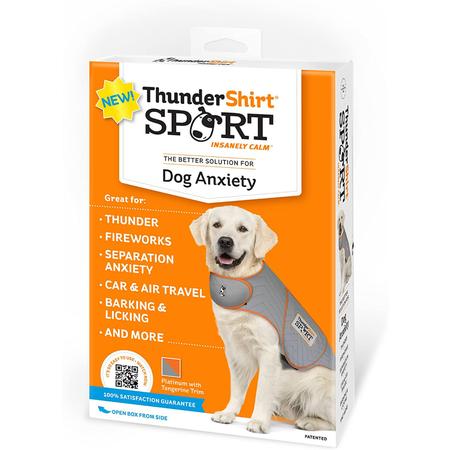 THUNDERSHIRT Anxiety Shirt Platinum, SM