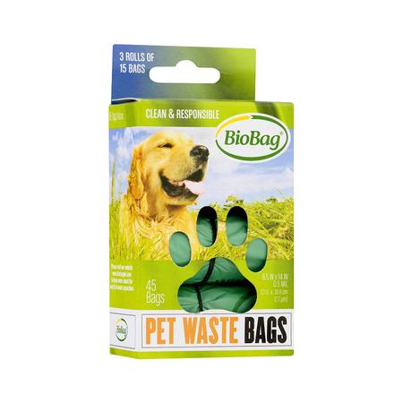 BIOBAG Pet Waste Bags, 45PK