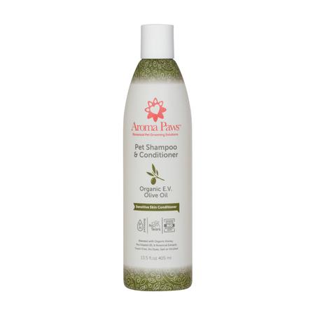 AROMA PAWS Shampoo Conditioner Olive Oil, 13.5OZ