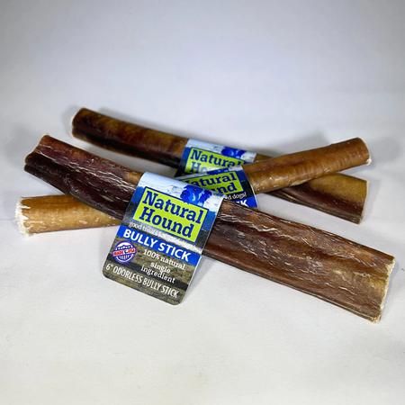 Odorless Bully Stick, 6IN