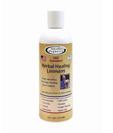 MAD ABOUT ORGANICS Healing Liniment, 8OZ