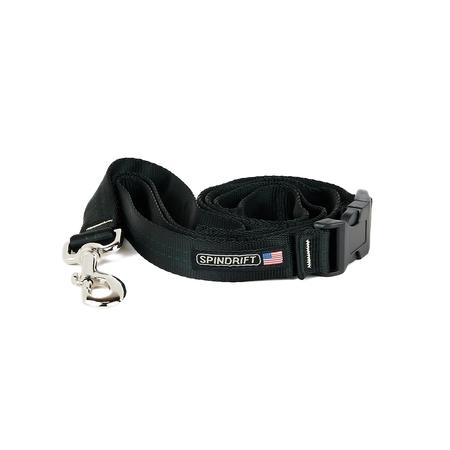 SPINDRIFT DOG GEAR Standard Leash, MD, Black