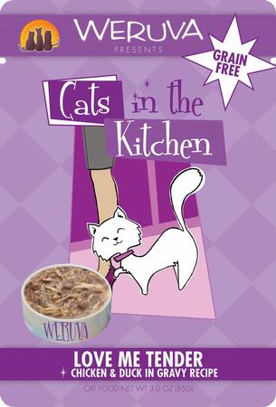 Cats In The Kitchen Love Me Tender, 3OZ