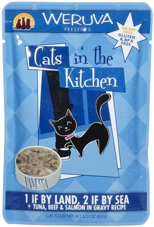 Cats In The Kitchen 1 By Land 2 By Sea, 3OZ