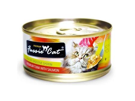 Premium Tuna With Salmon In Aspic, 2.82OZ