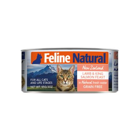 Feline Natural Lamb King Salmon, 6OZ