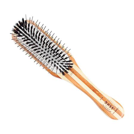 Boar Bristle Plus Wire Brush Rectangle