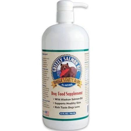 GRIZZLY PET Wild Alaskan Salmon Oil, 32OZ