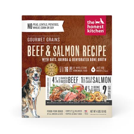 Gourmet Grain Beef Salmon, 10LB