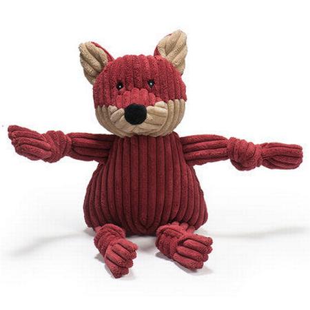 HUGGLEHOUNDS Corduroy Knottie Wood Fox, LG