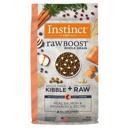 Raw Boost Whole Grain Salmon & Rice, 4.5LB