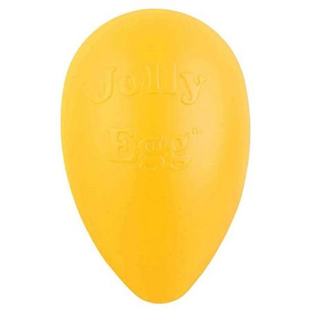 JOLLY PETS Egg, 8IN, Yellow